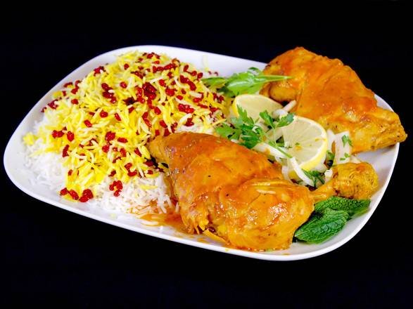 Zereshk Polo with Chicken